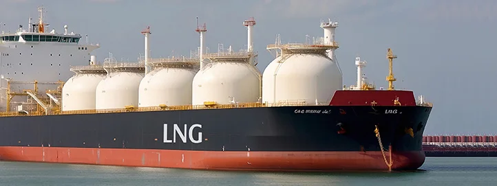 LPG and LNG gas carrier