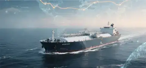 Global freight vessel